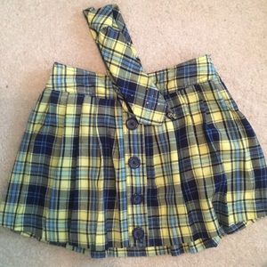 Plaid Justice skort